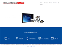 Tablet Screenshot of downloadadv.it